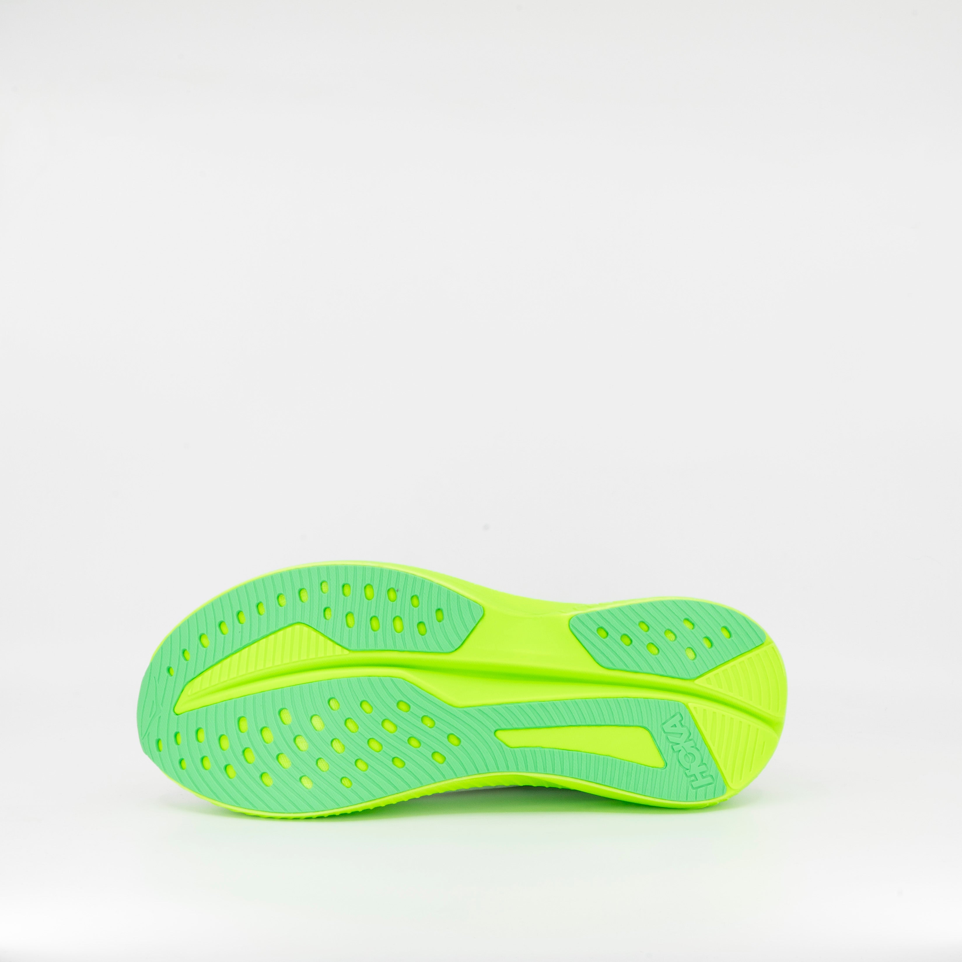 Hoka Mach 6 (D Standard) Mens White/Neon Lime - Frontrunner Colombo